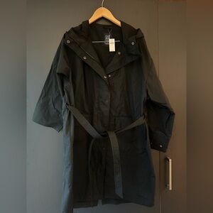 GAP oversized parka rain coat NWT
